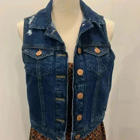 Denim Vest - Picture 4 of 16